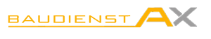 Baudienst AX Logo